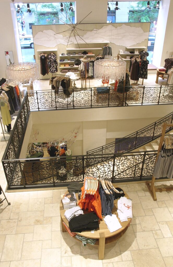 Artisan Stoneworks New York Luxury Stonework Anthropologie Staircase From Above