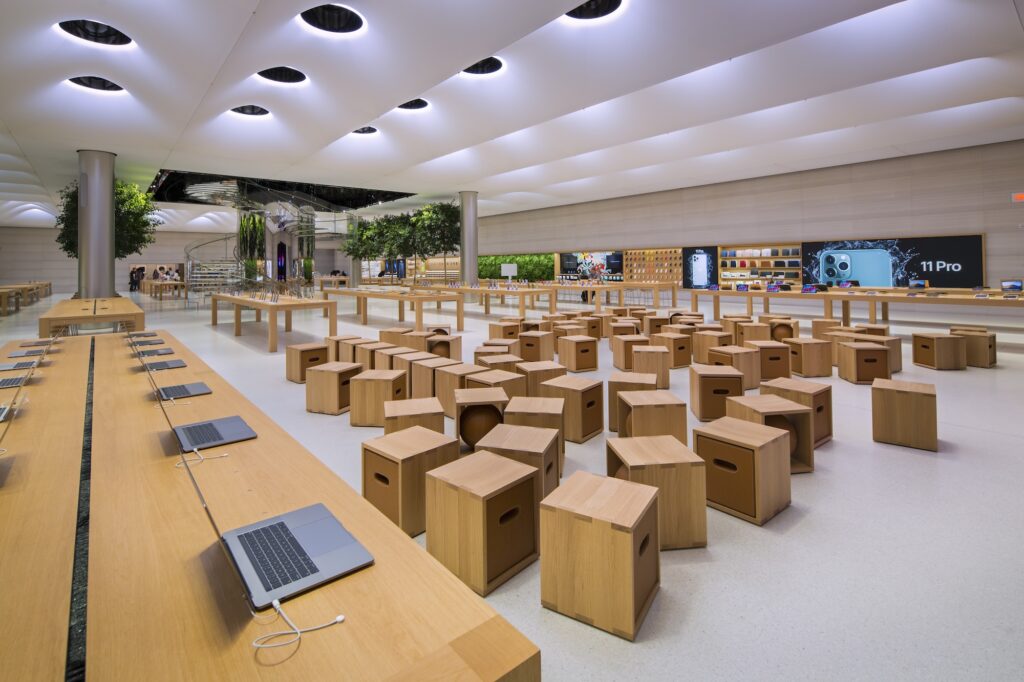 Artisan Stoneworks New York Luxury Stonework Apple Display Tables