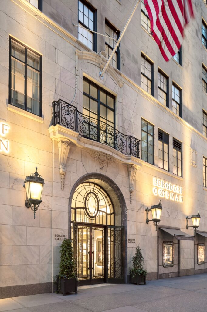 Artisan Stoneworks New York Luxury Stonework Bergdorf Goodman Front Exterior From The Side