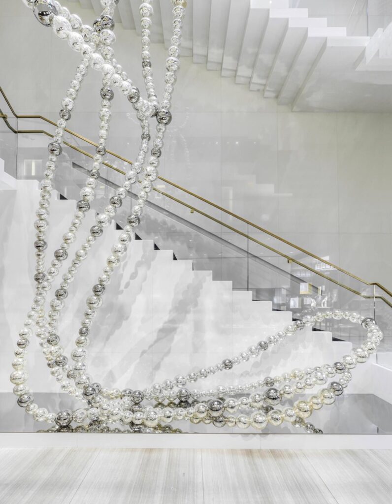 Artisan Stoneworks New York Luxury Stonework Chanel 57th Street Flagship Sculpture