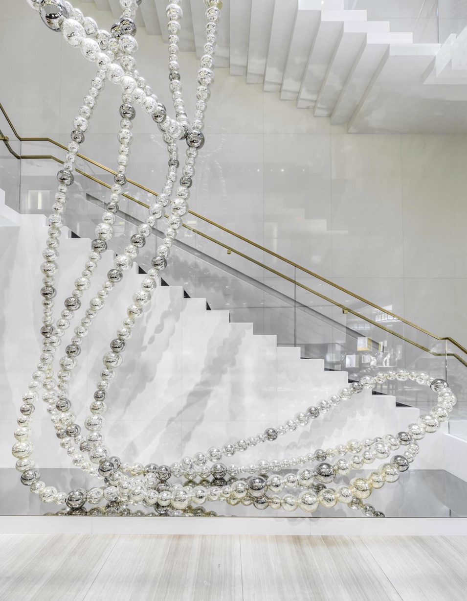 Artisan Stoneworks New York Luxury Stonework Chanel 57th Street Flagship Sculpture