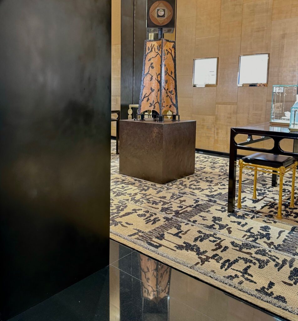 Artisan Stoneworks New York Luxury Stonework Chanel 5th Ave Jewelry Display