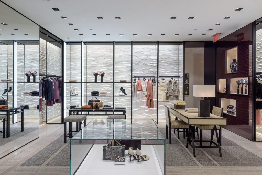 Artisan Stoneworks New York Luxury Stonework Chanel Beverly Hills Neiman Marcus Display