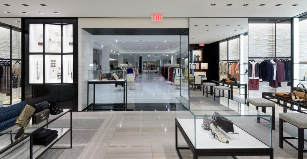 Artisan Stoneworks New York Luxury Stonework Chanel Beverly Hills Neiman Marcus Entryway View