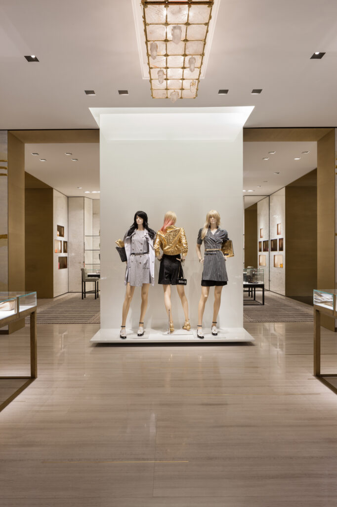 Artisan Stoneworks New York Luxury Stonework Chanel Costa Mesa Models Straight On View