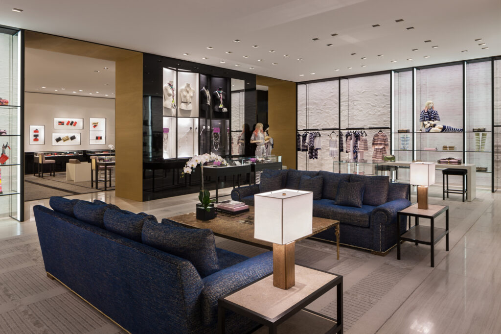 Artisan Stoneworks New York Luxury Stonework Chanel Costa Mesa Seating Area