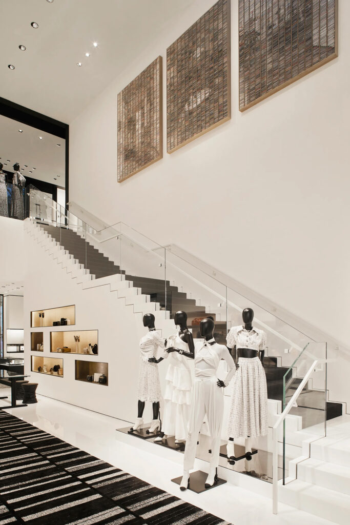 Artisan Stoneworks New York Luxury Stonework Chanel Miami Design District Stairs