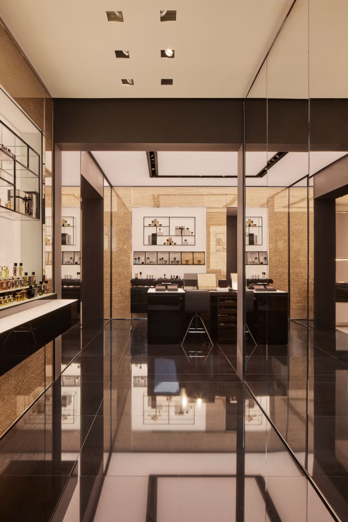 Artisan Stoneworks New York Luxury Stonework Chanel Rodeo Drive Beverly Hills Display