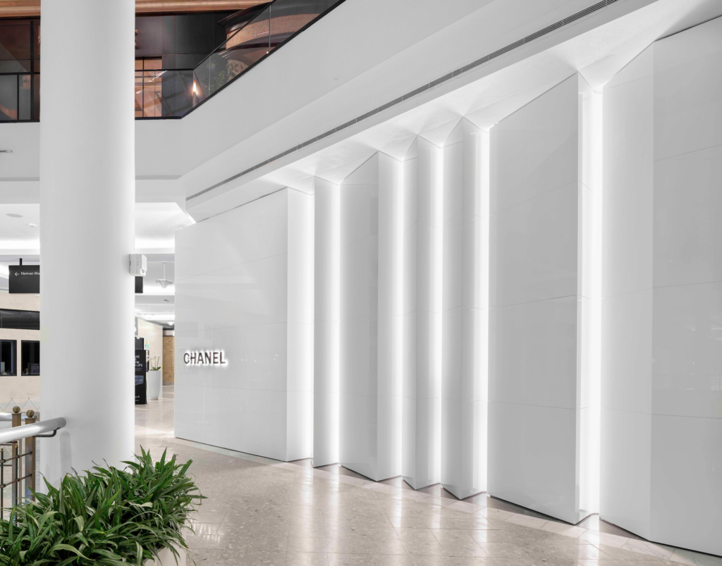 Artisan Stoneworks New York Luxury Stonework Chanel Tyson Galleria Chanel Lighting