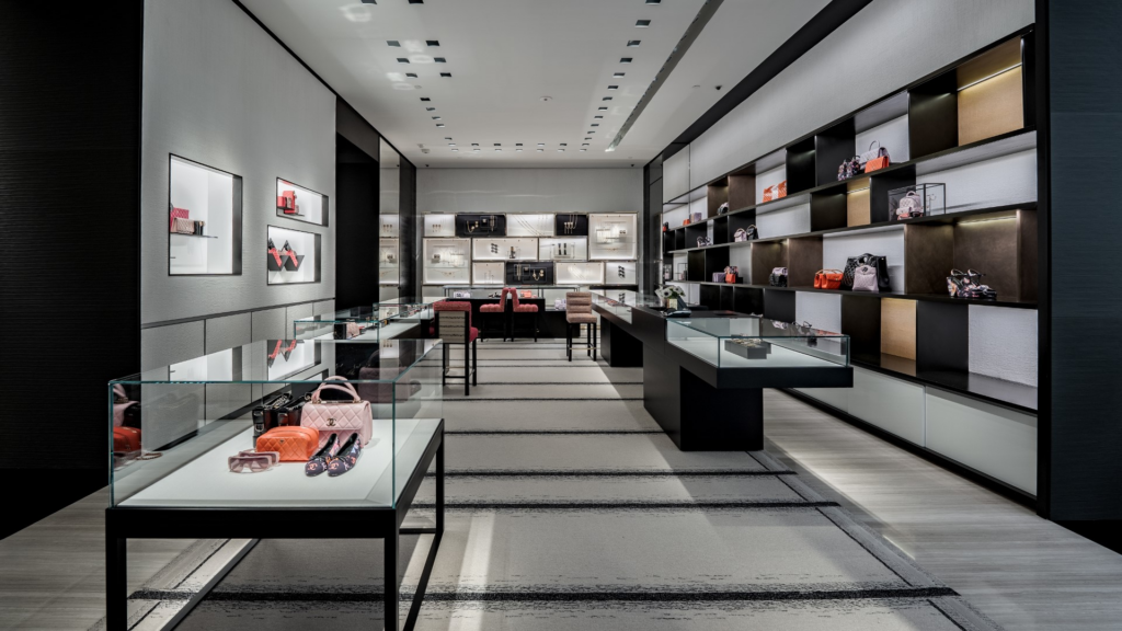 Artisan Stoneworks New York Luxury Stonework Chanel Tyson Galleria Full View Interior