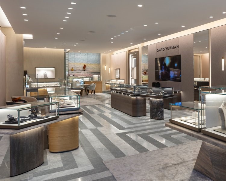 Artisan Stoneworks New York Luxury Stonework David Yurman Manhasset Interior