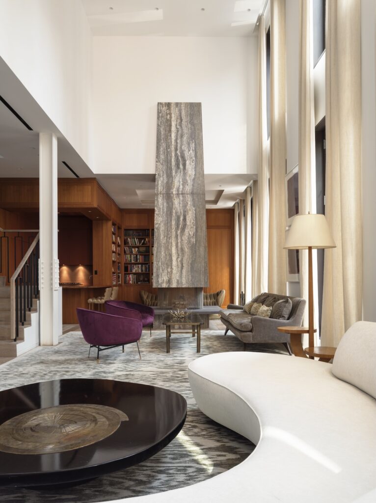 Artisan Stoneworks New York Luxury Stonework Downing Street Living Room Fireplace