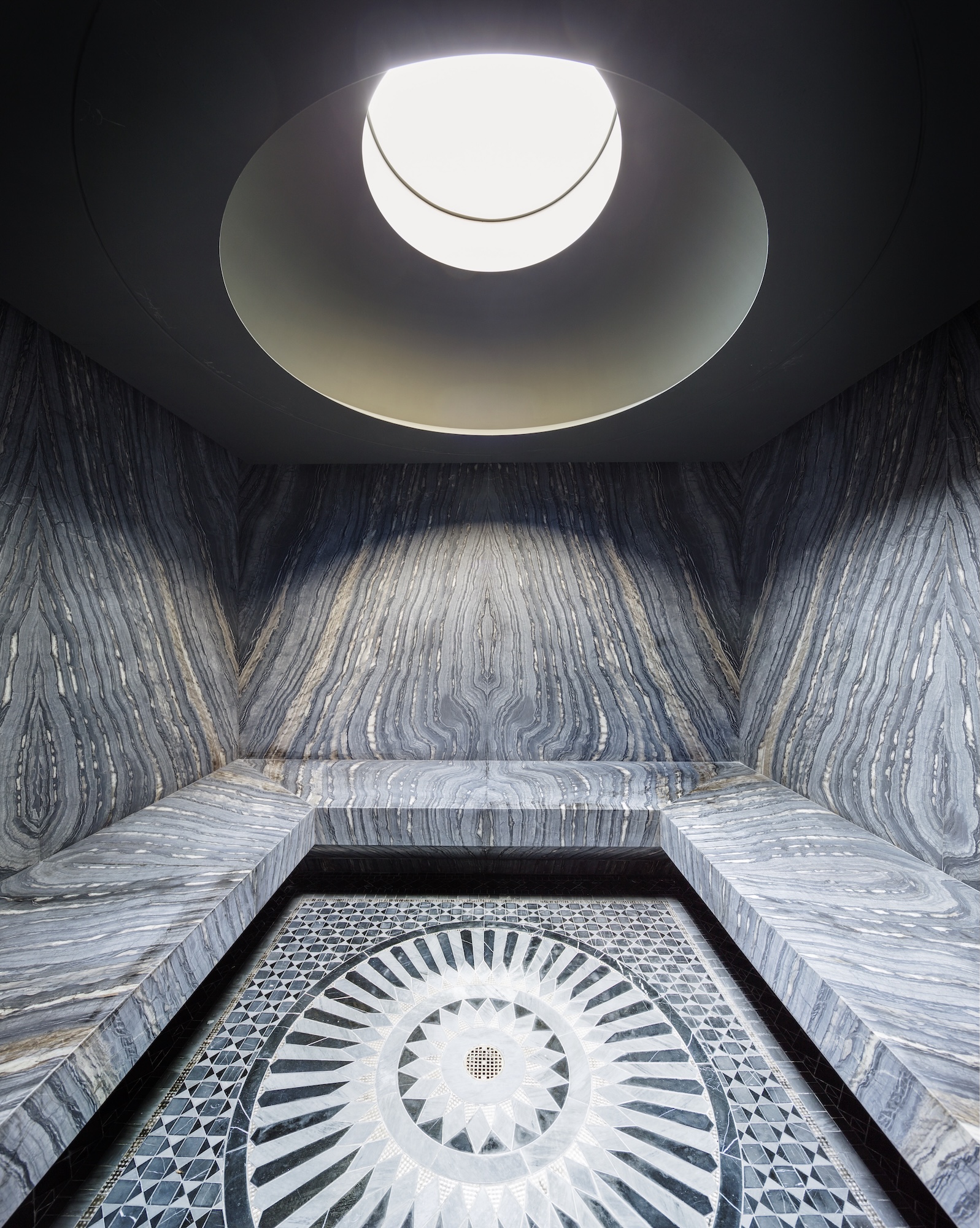 Artisan Stoneworks New York Luxury Stonework Downing Street Steam Room