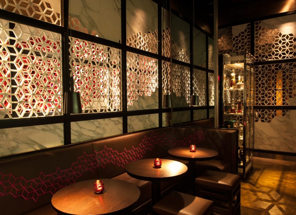 Artisan Stoneworks New York Luxury Stonework Hakkasan Nyc Dining Room Booth