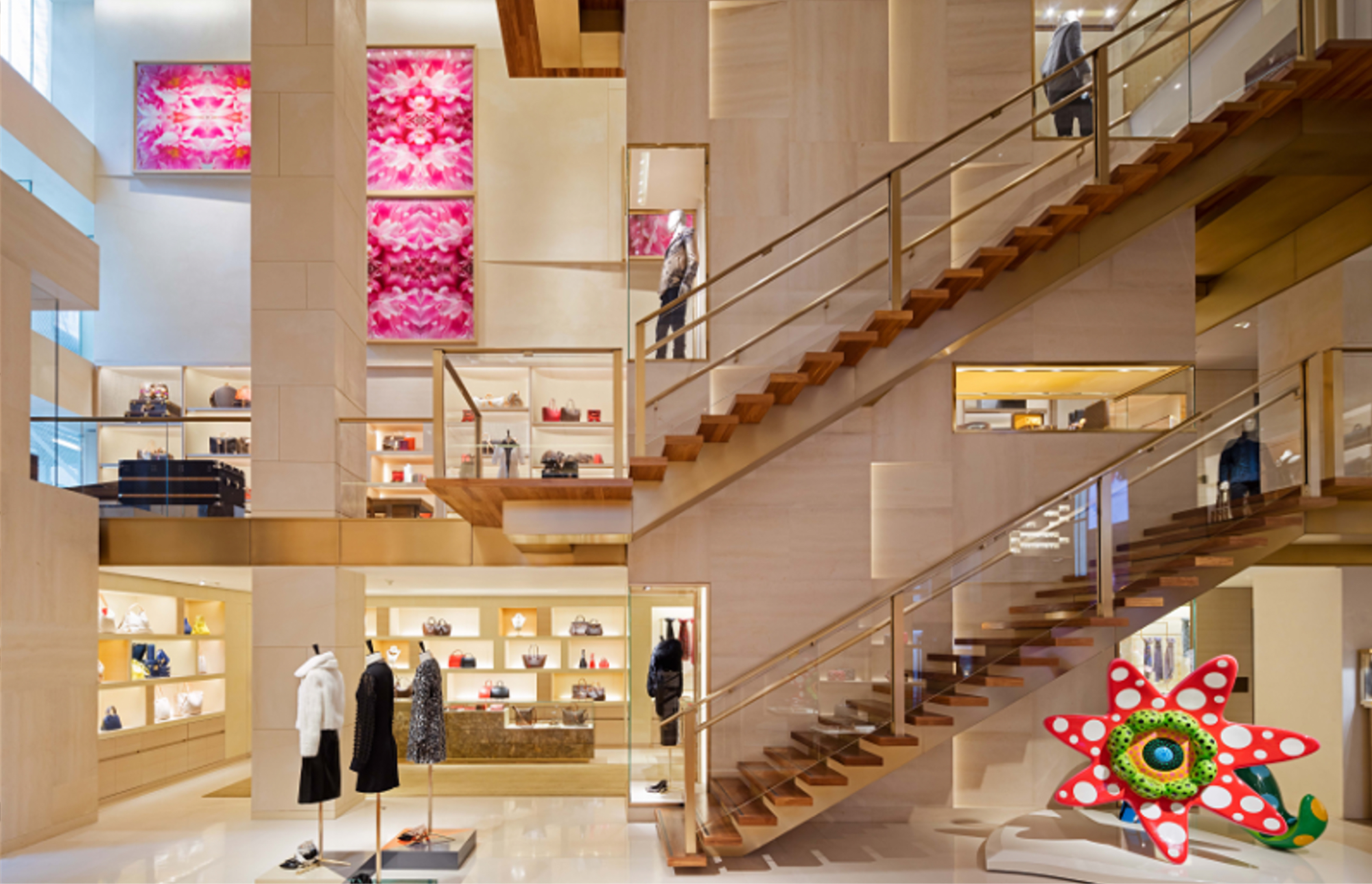 Artisan Stoneworks New York Luxury Stonework Louis Vuitton 57th