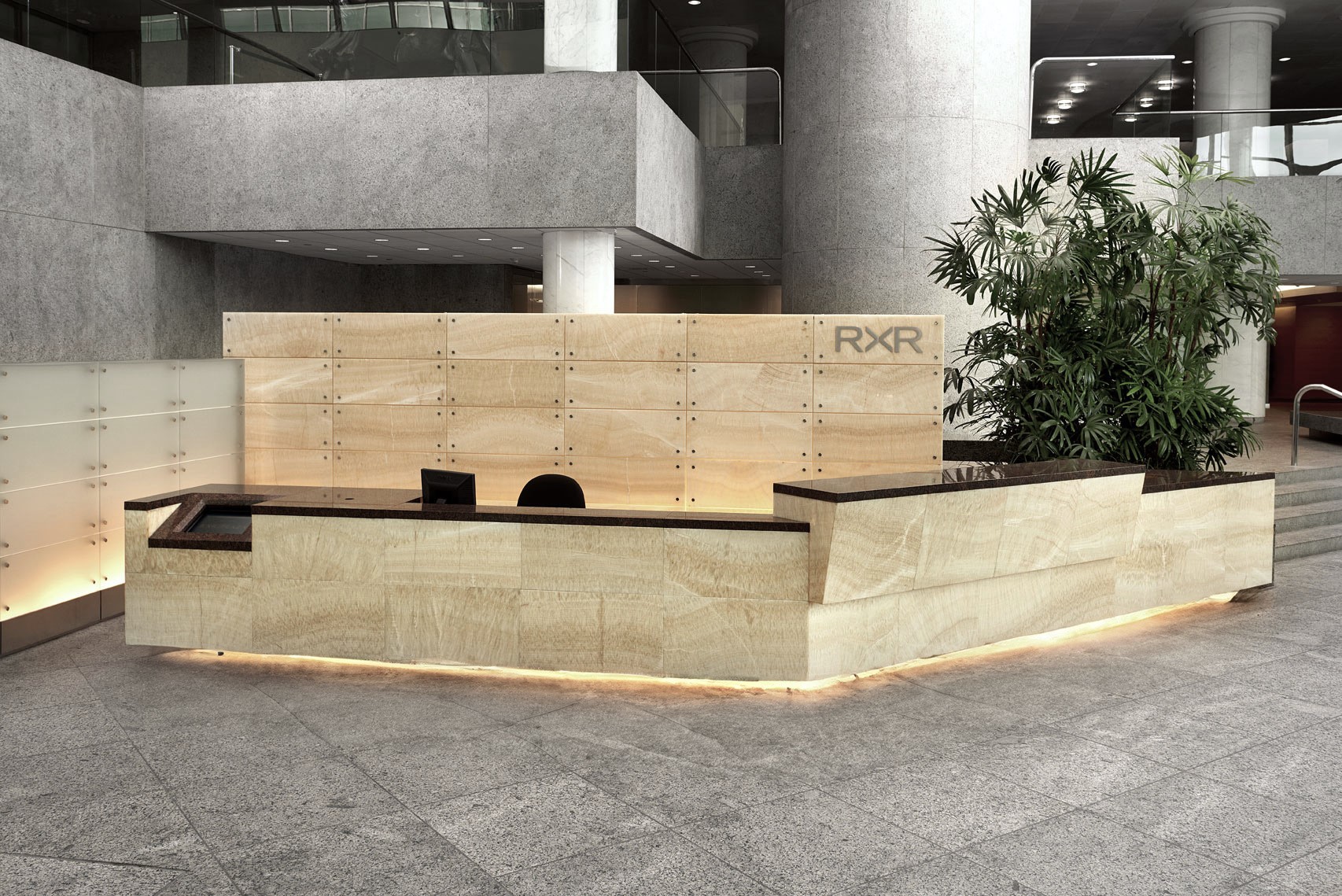 Artisan Stoneworks New York Luxury Stonework Rxr Winter Garden Entryway