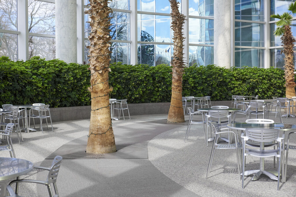 Artisan Stoneworks New York Luxury Stonework Rxr Winter Garden Outdoor Seating