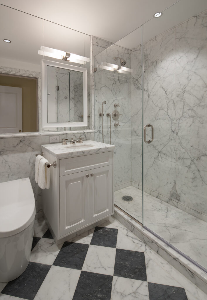 Artisan Stoneworks New York Luxury Stonework Upper East Side Residence Bathroom Vanity